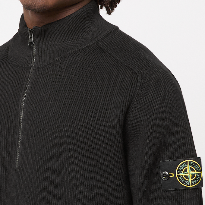 Stone Island Longsleeve Polo schwarz 94030 5
