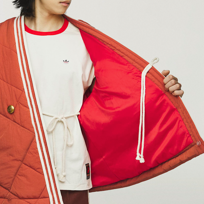 adidas Originals x Clot Jacket orange 94316 7