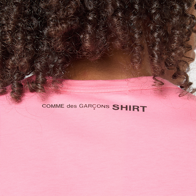 Comme des Garcons Shirt T-Shirt Knit rosa 95532 6
