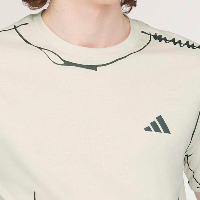 adidas Originals x Song For The Mute Unitefit Running T-Shirt beige 99809 4