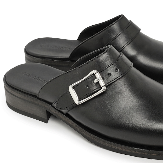 Our Legacy Camion Mule zwart 95639 6