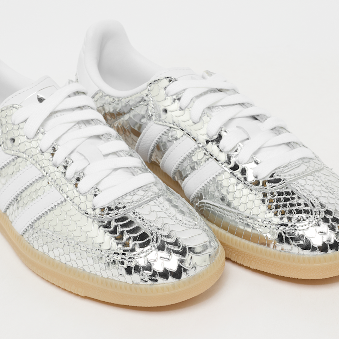 adidas Originals Wmns Samba OG "Silver Patent Snakeskin " zilver 95718 5