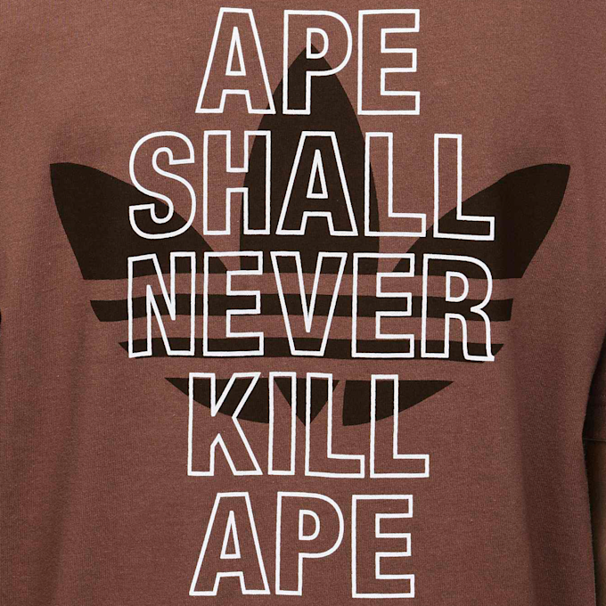 adidas Originals x Bape SSL Tee brown 95772 6