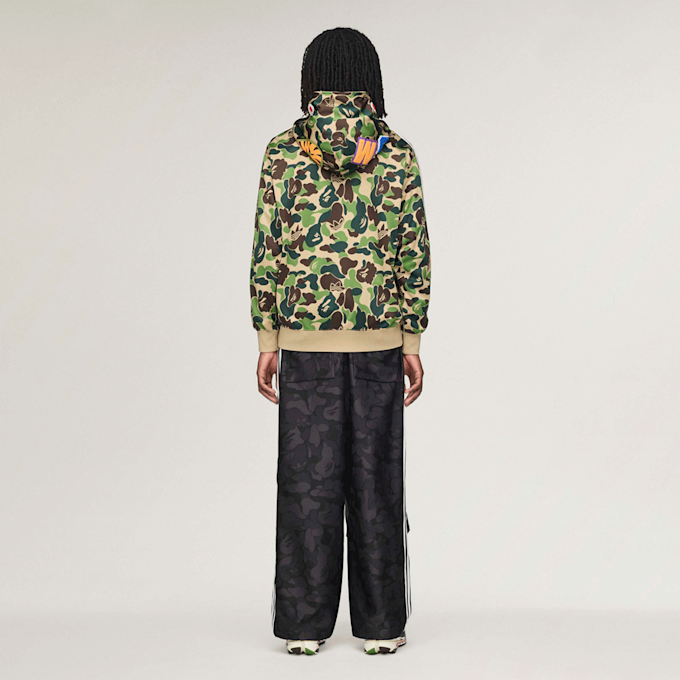 adidas Originals x Bape Track Shark Hoodie camouflage 95776 3