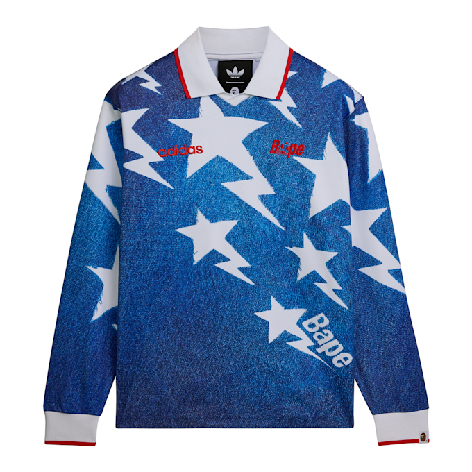 adidas Originals x Bape LSL Star Jersey white 95777 1