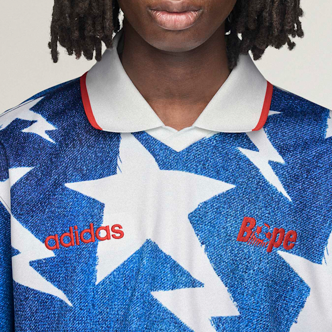 adidas Originals x Bape LSL Star Jersey wit 95777 4
