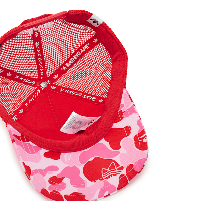 adidas Originals x Bape Trucker Cap light pink 95779 3