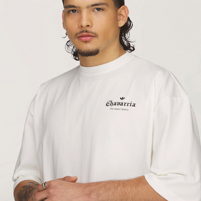 adidas Originals x Willy Chavarria Logo SS Tee beige 95783 5