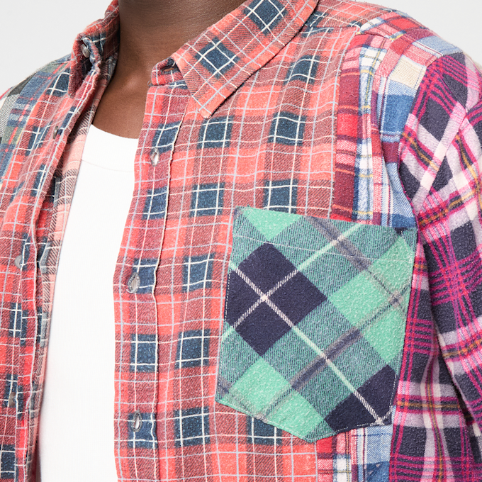 Needles Flannel Shirt -> 7 Cuts Shirt multicolor 95825 4