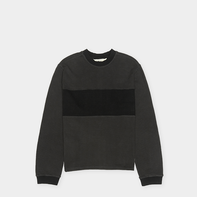 Brain Dead Thermal Long Sleeve Tee grijs 95851 1