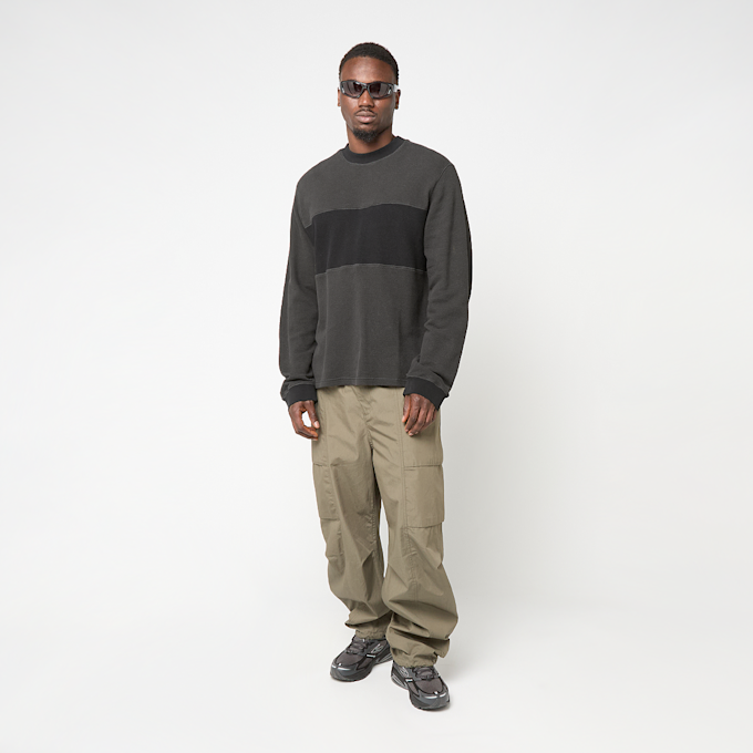 Brain Dead Thermal Long Sleeve Tee grijs 95851 2