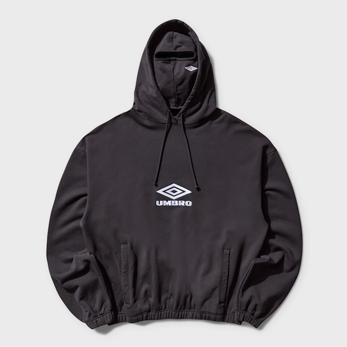 Umbro by Slam Jam Og Logo Mask Hoodie black 95888 1