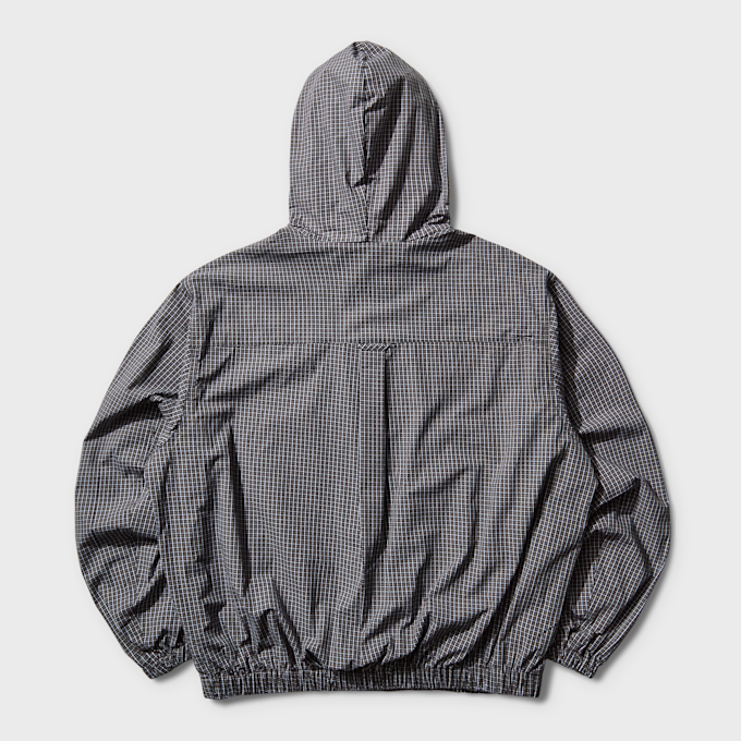 Umbro by Slam Jam Gingham Masked Shirt grey 95889 2