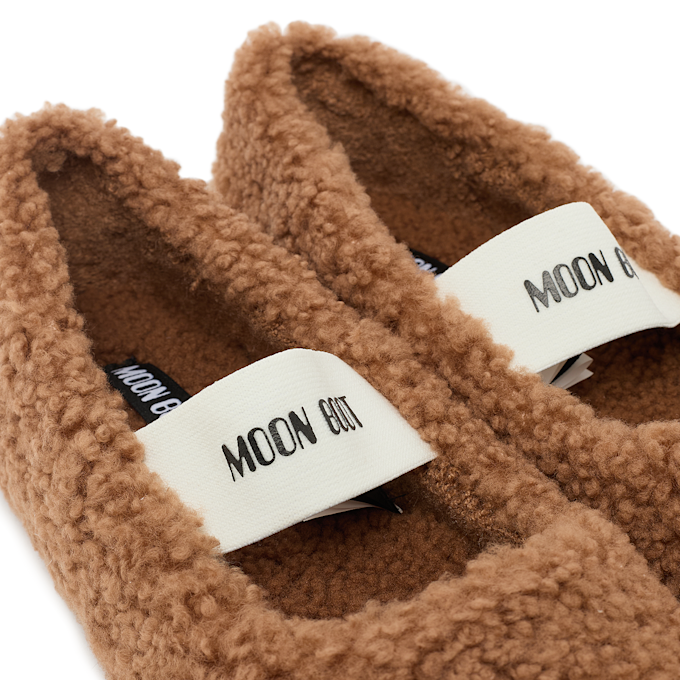 Moon Boot Wmns Shearling Ballerina bruin 95897 6
