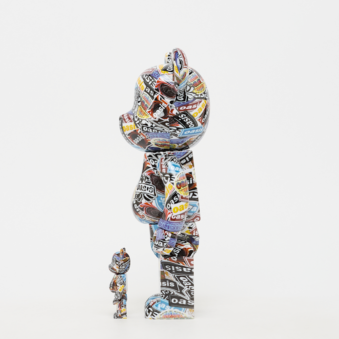 Medicom Bearbrick Oasis (2025) 400% & 100% multi-colour 95919 2