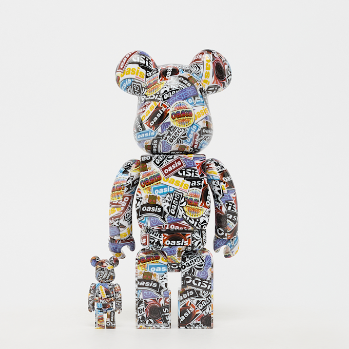 Medicom Bearbrick Oasis (2025) 400% & 100% multi-colour 95919 3