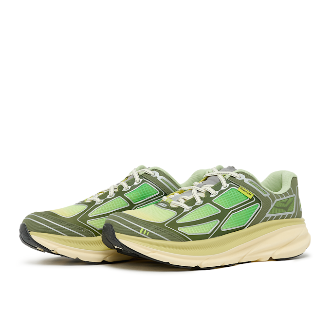 Hoka x Supervsn Clifton One9 grün 96061 1