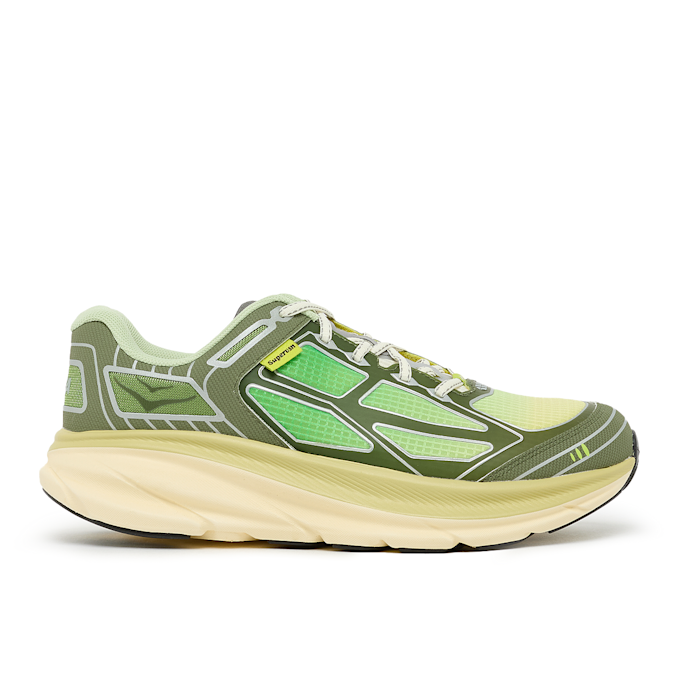 Hoka x Supervsn Clifton One9 grün 96061 2