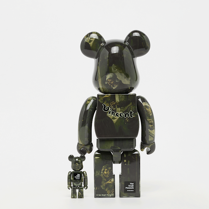 Medicom Bearbrick Van Gogh The Potato Eaters 400% & 100% multi-colour 96170 3