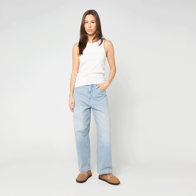 Carhartt WIP Wmns Brandon Pant blue 96755 2