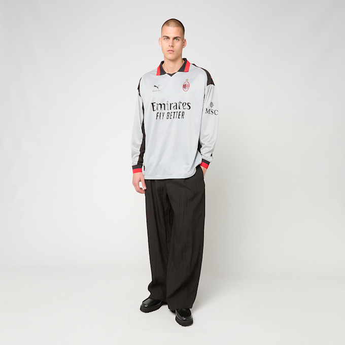 PUMA x Slam Jam AC Milan Limited Edition Longsleeve Jersey grau 97401 2