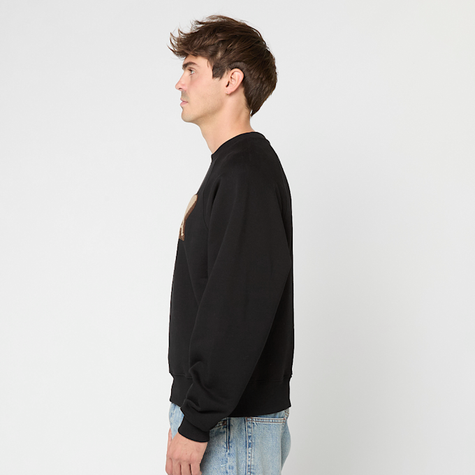 AMI PARIS Crewneck ADC Patch black 97433 3
