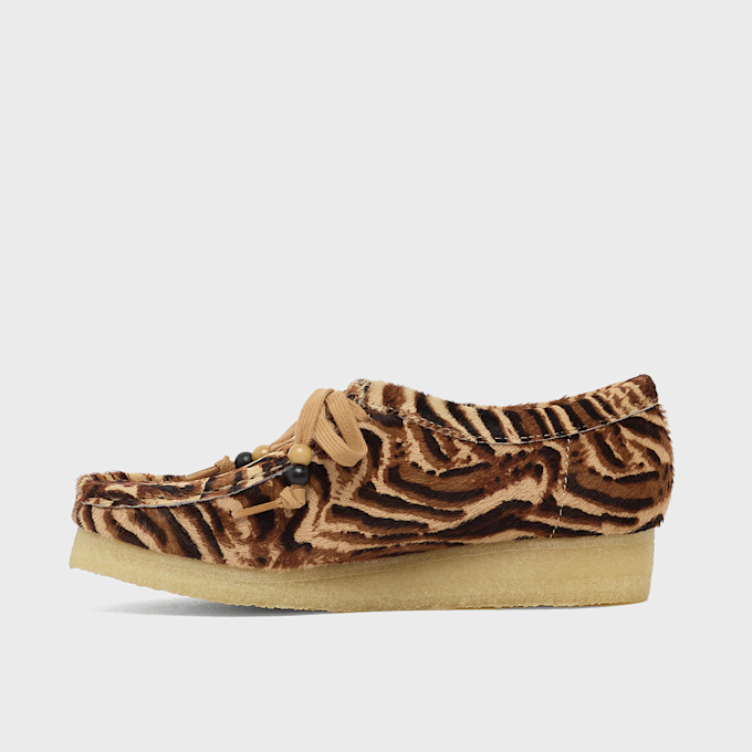 Clarks Wmns Wallabee "Tiger Print" bruin 97484 3