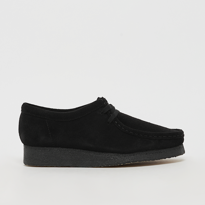 Clarks Wmns Wallabee schwarz 97485 2