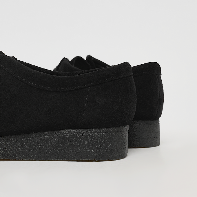 Clarks Wmns Wallabee schwarz 97485 5