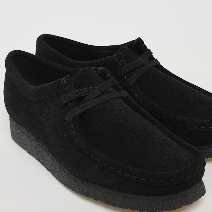 Clarks Wmns Wallabee black 97485 6