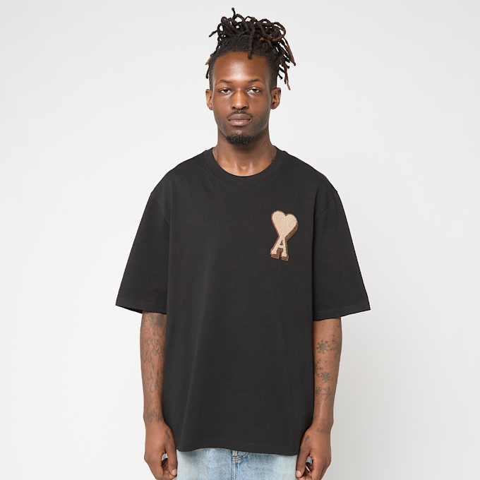AMI PARIS T-Shirt Patch schwarz 97752 2