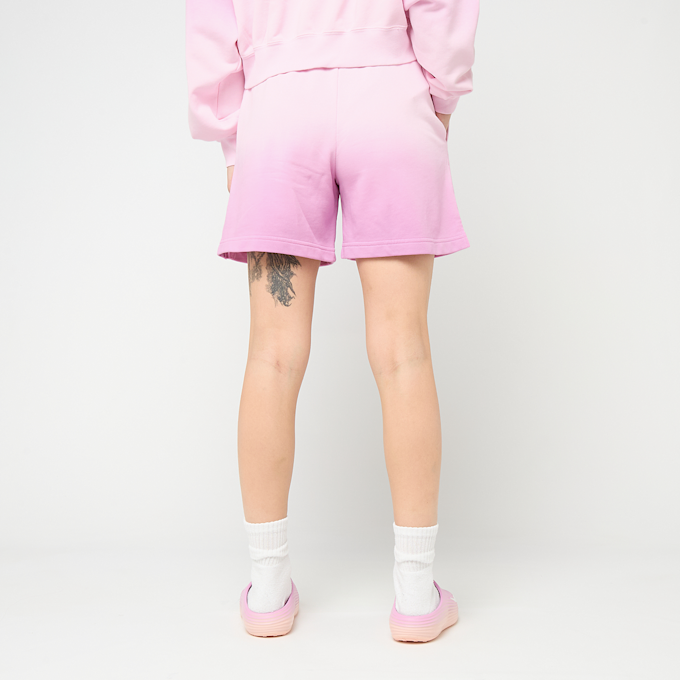 Nike Wmns Phoenix Fleece Mid-Rise Dip Shorts light pink 98015 3