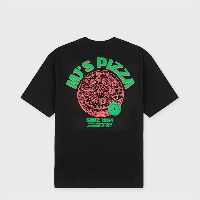 Jordan Pizza Graphic Crewneck T-Shirt zwart 98109 1