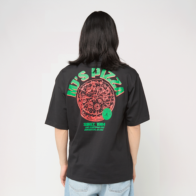 Jordan Pizza Graphic Crewneck T-Shirt black 98109 3
