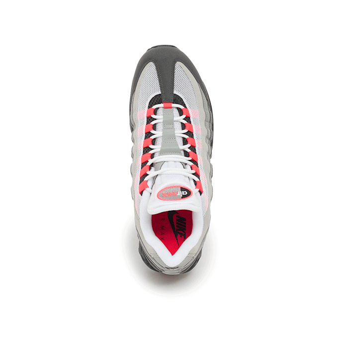 Nike Wmns Air Max 95 Big Bubble "Solar Red" grau 98592 4