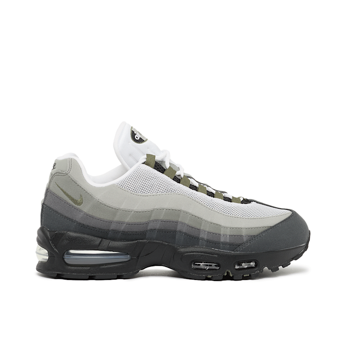 Nike Wmns Air Max 95 Big Bubble "Medium Olive" grau 98593 2