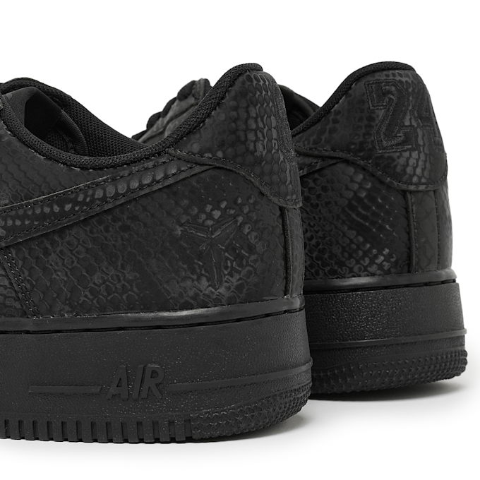 Nike x Kobe Bryant Air Force 1 Low "Forever Black" black 98622 5