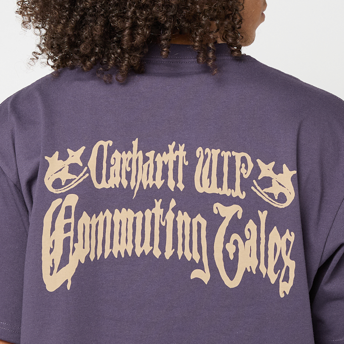 Carhartt WIP Commuting Tales T-Shirt lila 98943 6