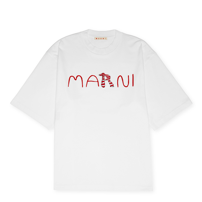 Marni T-Shirt white white 98961 1