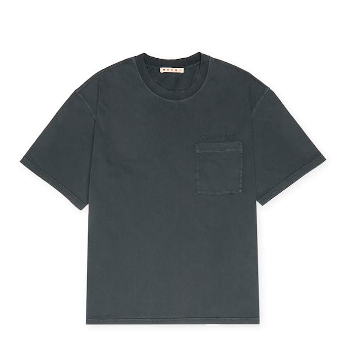 Marni T-Shirt aus Baumwolle grau 98960 1