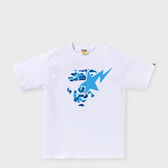 A Bathing Ape ABC Camo Ape Face Sta Tee M wit 99435 1