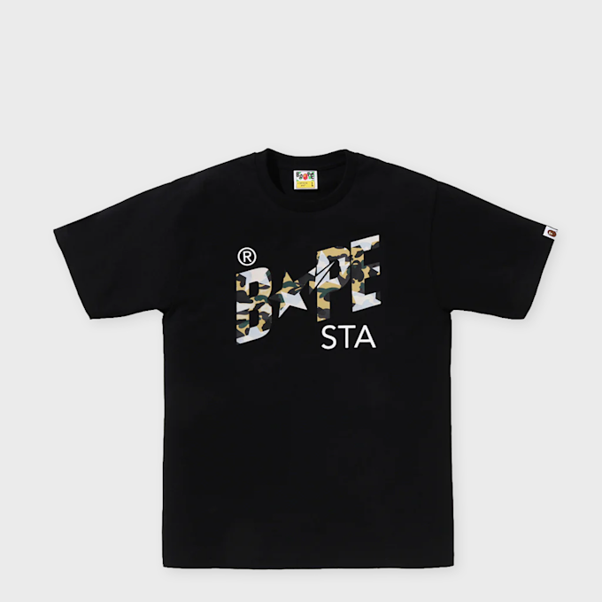A Bathing Ape Sta Over Print 1st Camo Bape Sta Tee schwarz 99437 1
