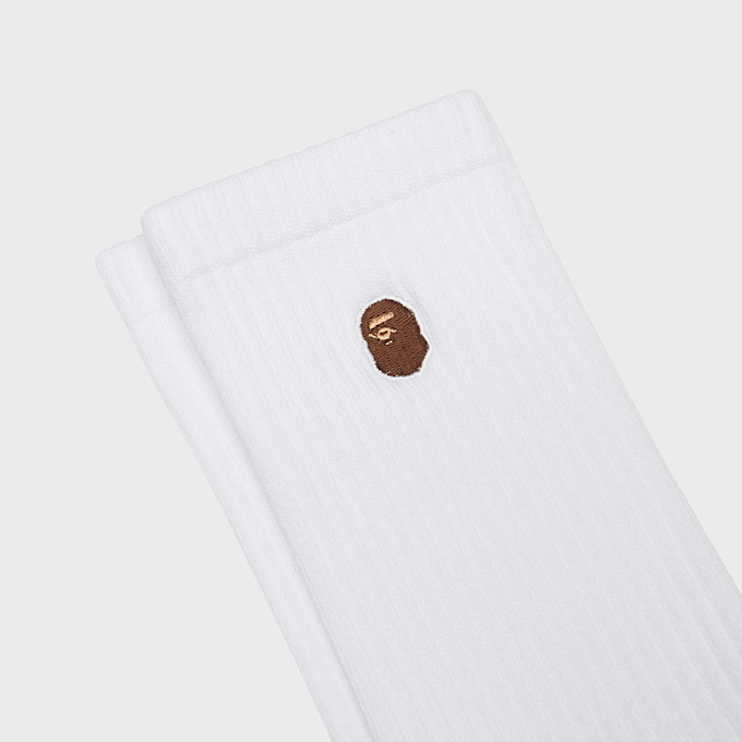 A Bathing Ape Ape Head One Point Socks wit 99472 3