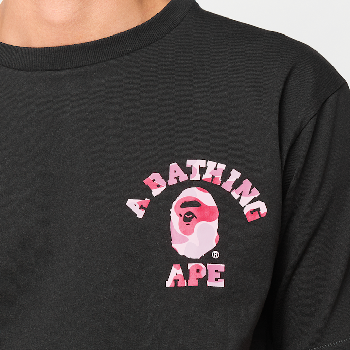 A Bathing Ape ABC Camo College ATS Tee black 99493 4
