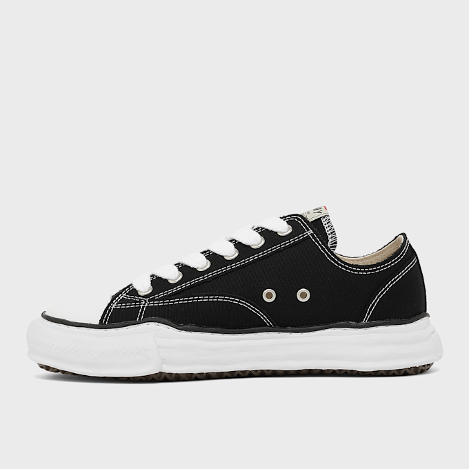Maison Mihara Yasuhiro Peterson OG Sole Canvas Low zwart 99608 3