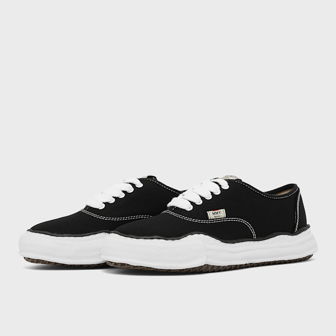 Maison Mihara Yasuhiro Baker OG Sole Canvas Low zwart 99612 1