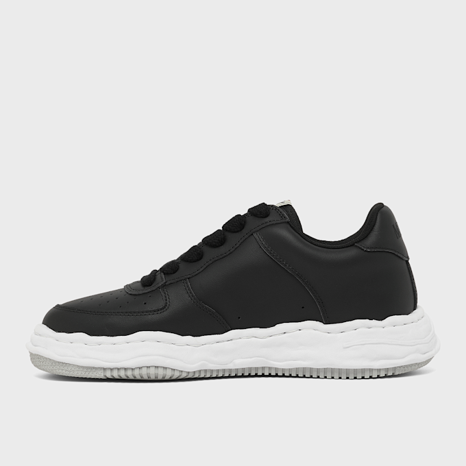 Maison Mihara Yasuhiro Wayne OG Sole Leather Low zwart 99613 3