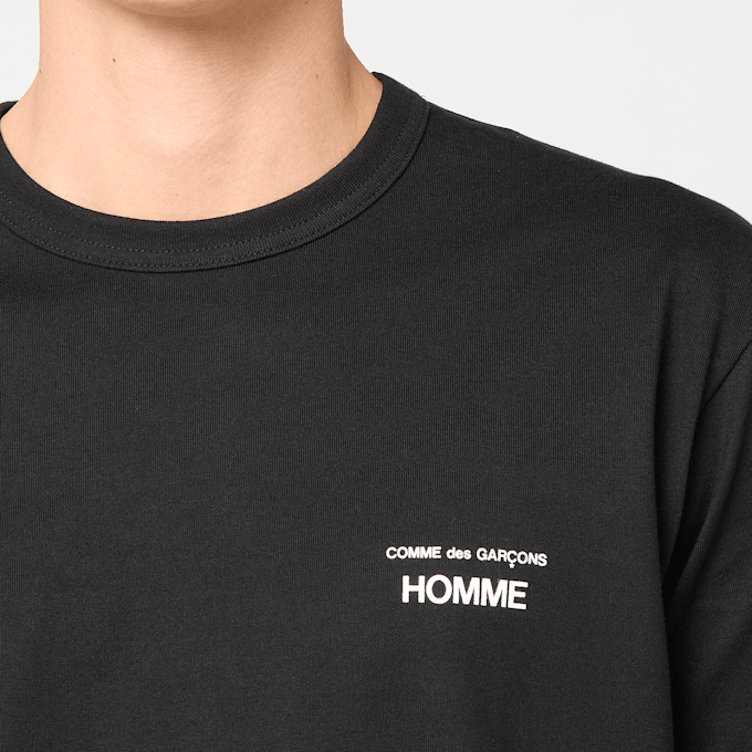 Comme des Garcons Homme Custom Slim Fit Jersey Crewneck T-Shirt schwarz 99997 3
