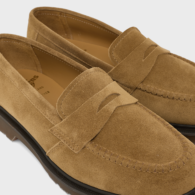 Dr. Martens Delapre Penny Loafer Suede beige 100432 6