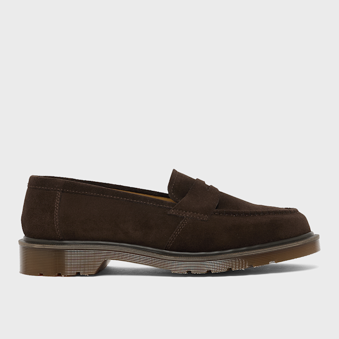 Dr. Martens Delapre Penny Loafer Suede bruin 100431 2